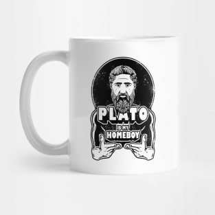 Plato Is My Homeboy Mug